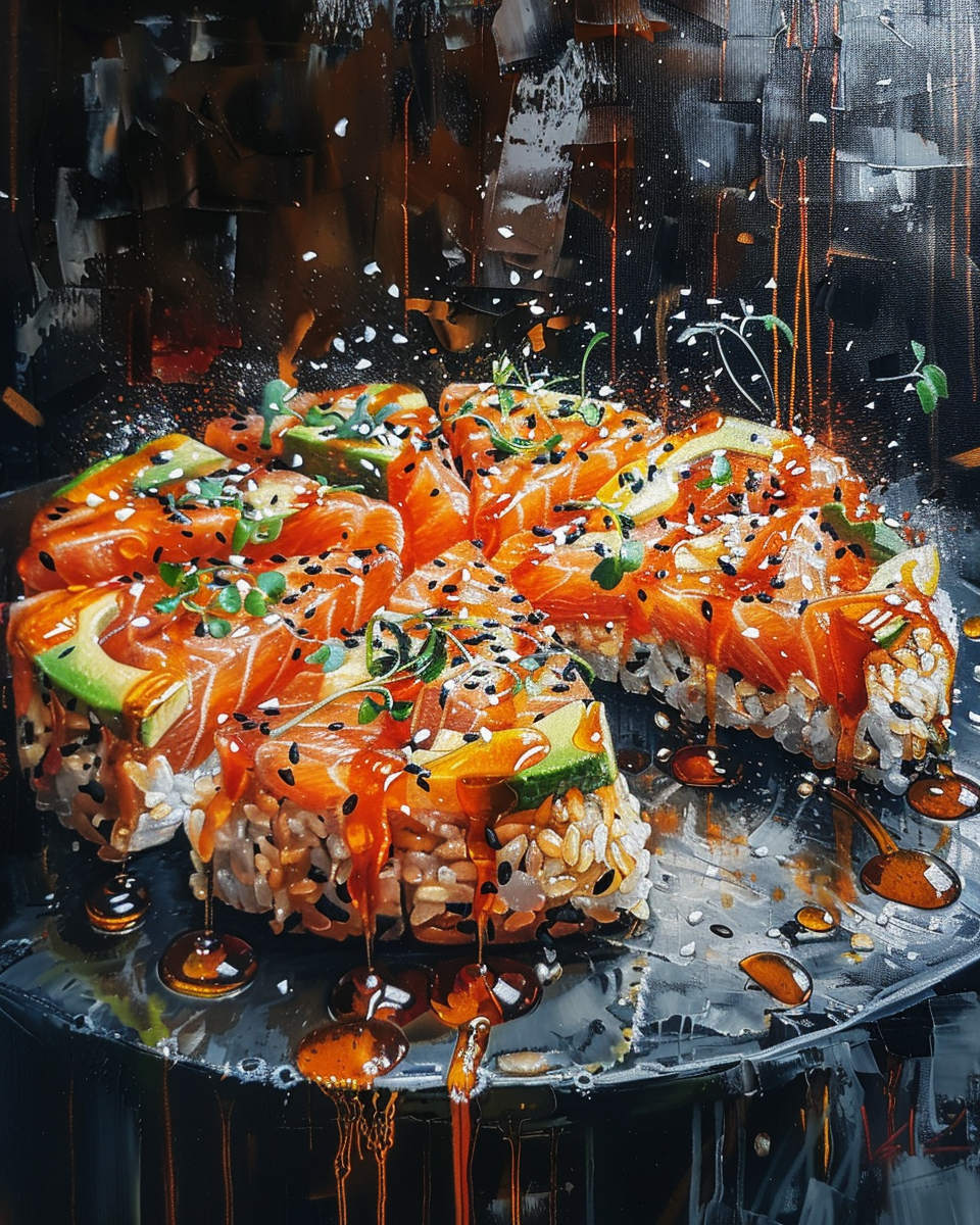 Sushi Pizza